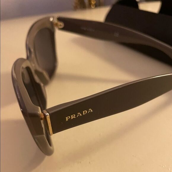 Prada “Polarized” Gray Sunglasses. main image 4